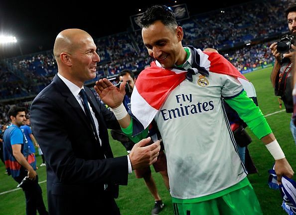 Navas has spent five successful seasons at the Santiago Bernabeu