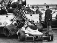 Carlos Pace was classified second after the race was stopped.