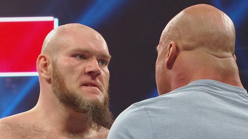 Lars Sullivan destroyed Kurt Angle recently on RAW