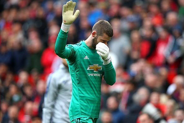 De Gea has lost his concentration and as a result, his form this season