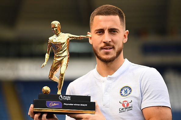 Eden Hazard has been heavily linked with a move to Real Madrid