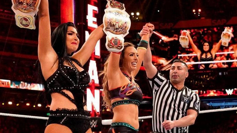 The IIconics are the current WWE Women&#039;s Tag-Team Champions
