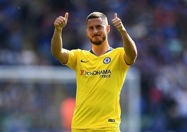Hazard has been linked with a move to Real Madrid