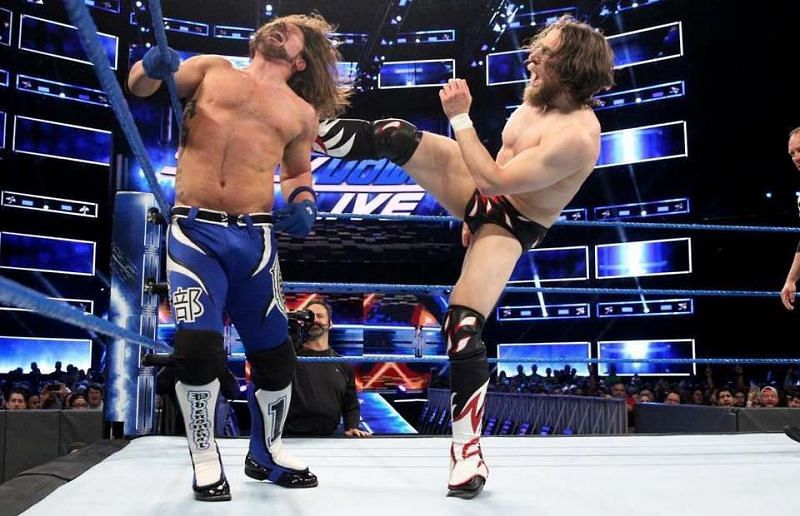 aj styles and daniel bryan