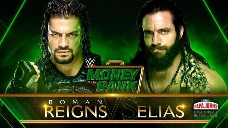 Elias tries to stop Reigns&#039; constant winning on PPVs at MITB.