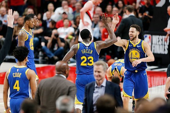 Golden State Warriors v Portland Trail Blazers