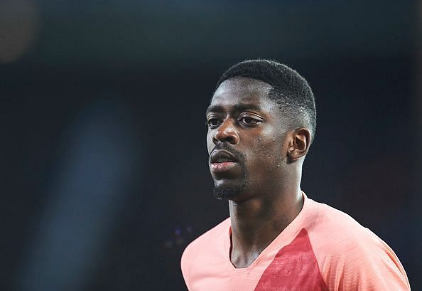 Dembele was plagued by injuries at the end of the season