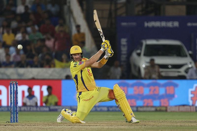 Shane Watson played the finals with an injury and scored 80 runs (Image Courtesy: BCCI/IPLT20.COM)