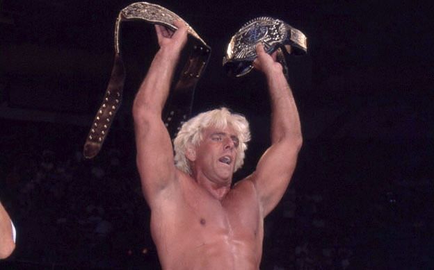 Ric Flair: Held sixteen World titles in total