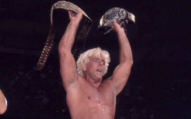 Ric Flair: Held sixteen World titles in total