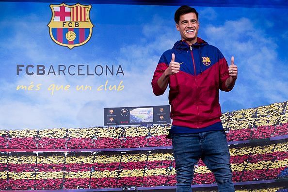 New Barcelona Signing Philippe Coutinho Unveiled