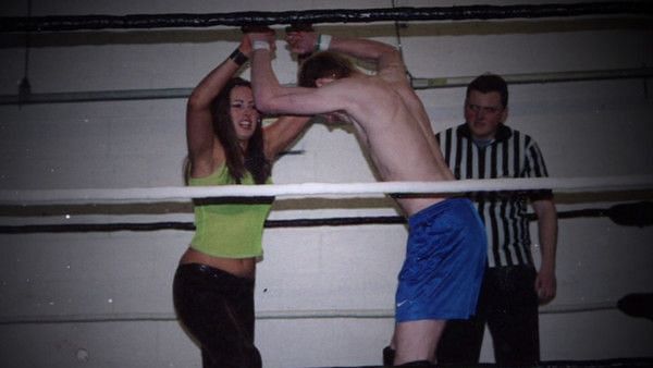 Becky in her initial days of training!