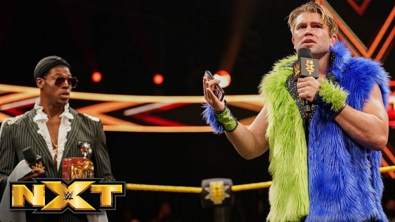 Tyler Breeze returns to NXT to challenge the Velveteen Dream.