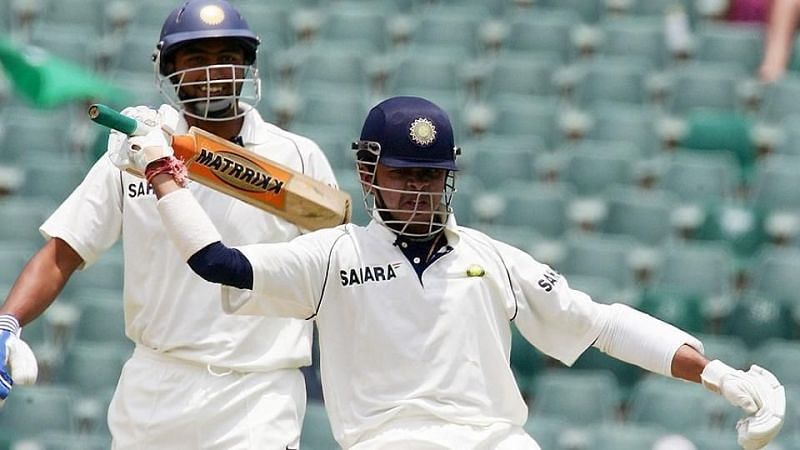 s sreesanth dancing after hitting six to andre nel