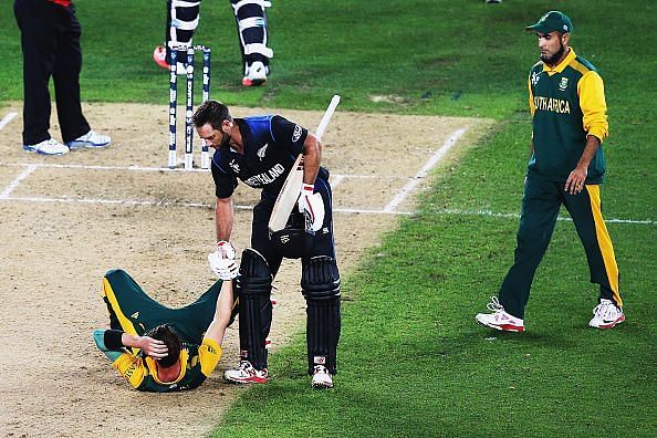 Grant Elliott floored Dale Steyn and South Africa with his blinder