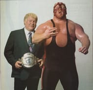 Vader: Three time WCW World Champion