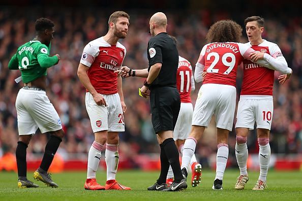 Shkodran Mustafi has been guilty of some big mistakes in 2018/19
