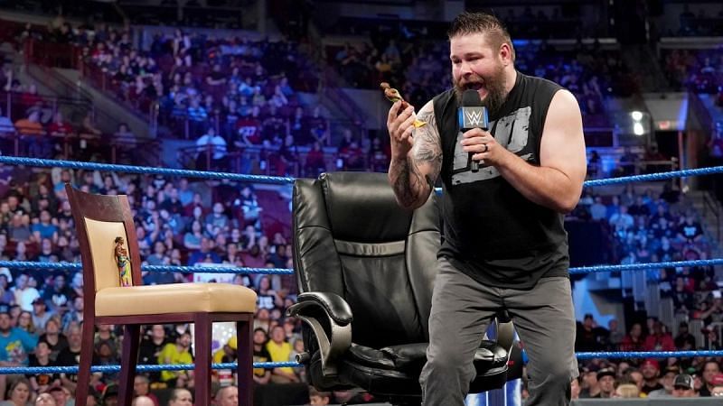 Kevin Owens mocked the injured Xavier Woods on The Kevin Owens Show