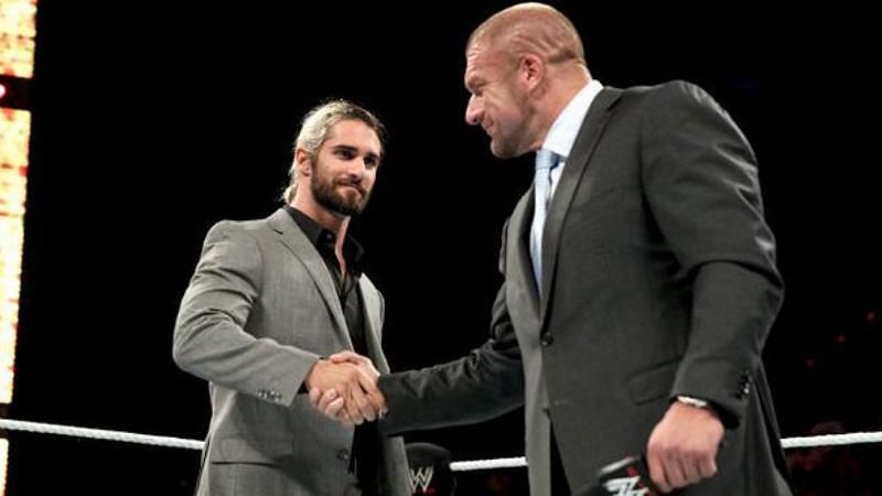seth rollins and triple h