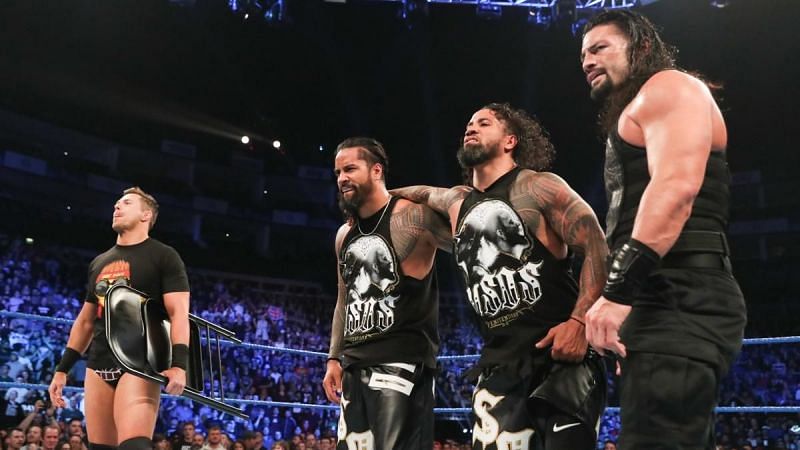 Reigns and The Usos teamed up this week