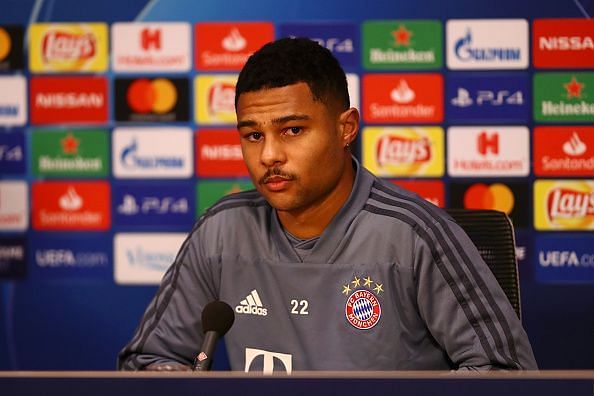 Serge Gnabry has been one of the stars for Bayern Munich this season.