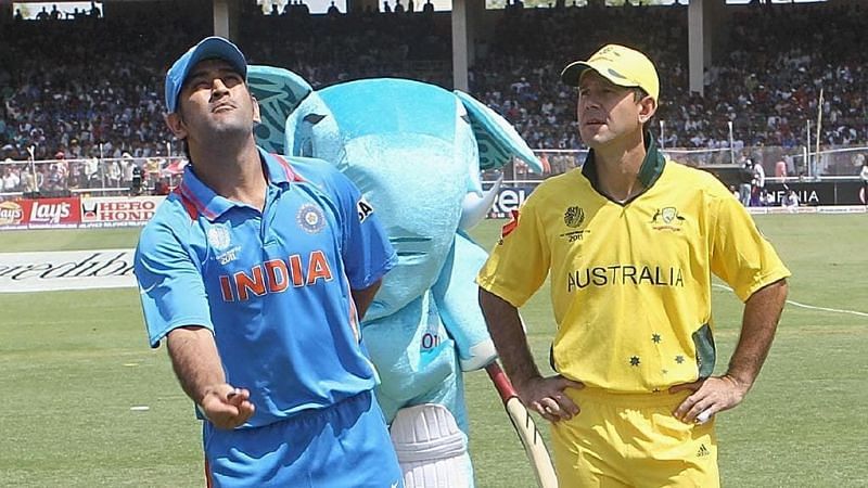 MS Dhoni and Ricky Ponting