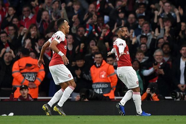 Can Aubameyang and Lacazette fire Arsenal to a victory?