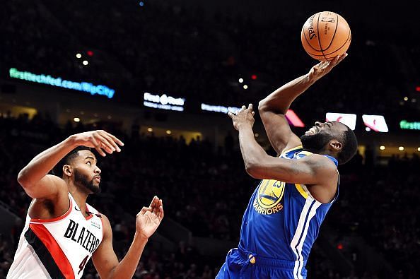 Draymond Green made his presence felt with his all-around ability last night