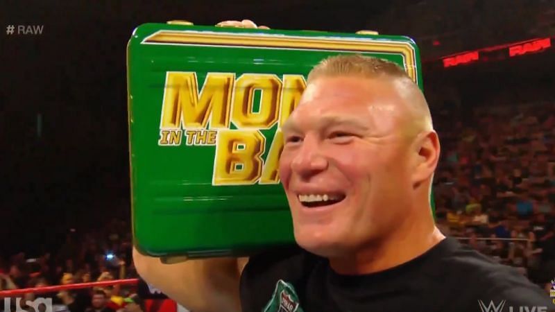 Brock Lesnar won the 2019 men&#039;s Money In The Bank ladder match
