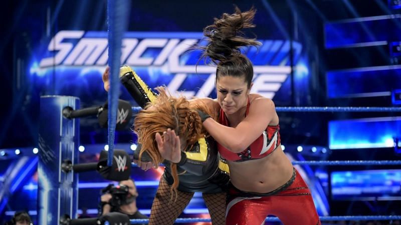 Bayley on SmackDown Live this week