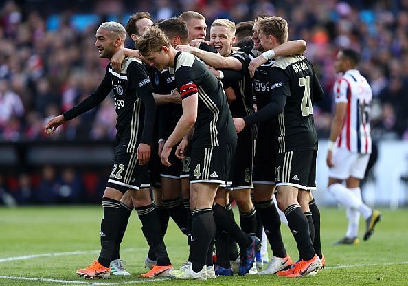 Ajax has been one of the surprises of the season.