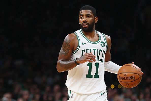 Kyrie Irving erupted for 43 points as the Celtics defeated the Raptors in overtime