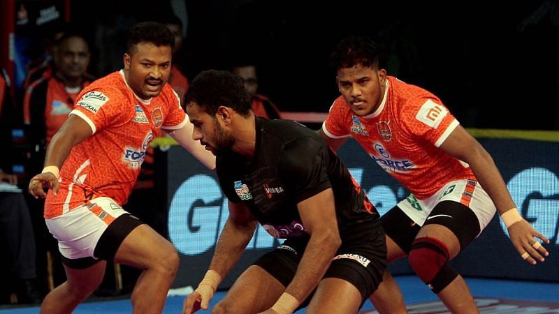 Girish Maruti Ernak was the star of Pune's defense