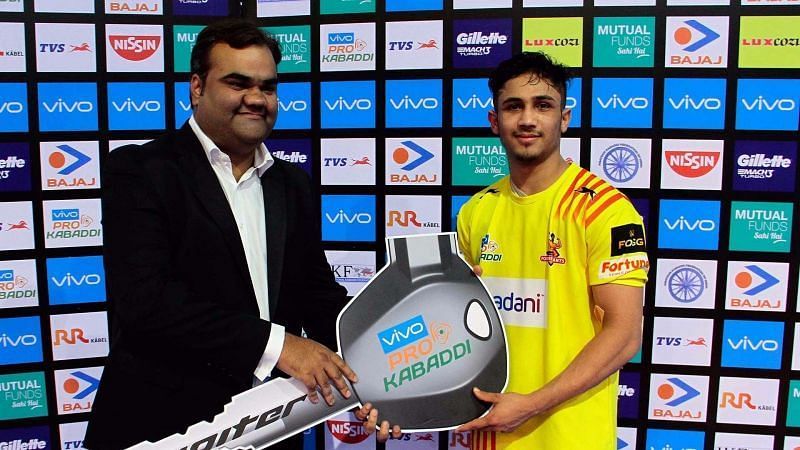 Sunil Kumar is the captain of Gujarat Fortunegiants