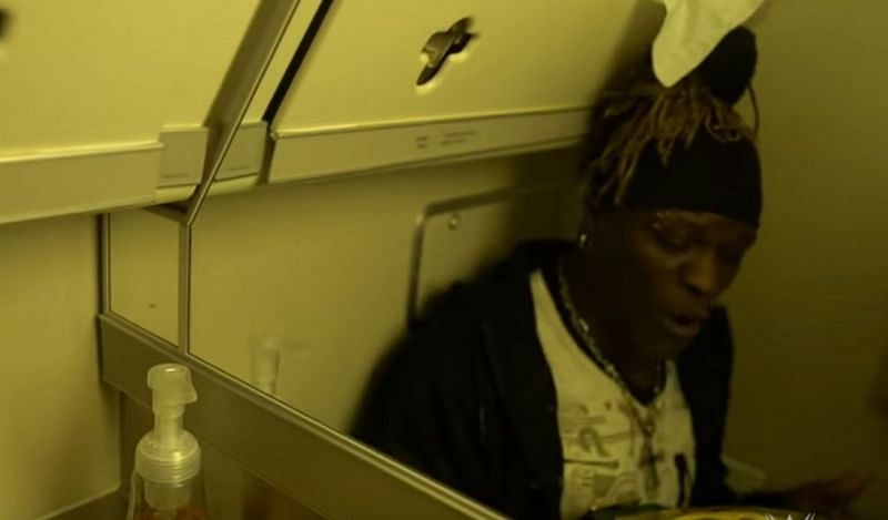 R-Truth hid in a plane&#039;s lavatory after winning the 24/7 title