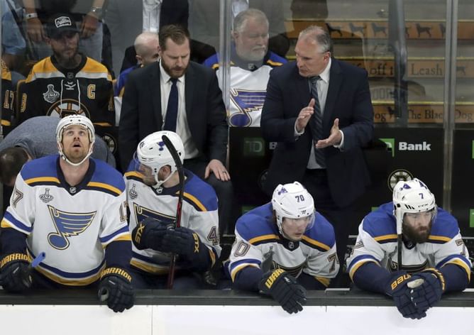 Berube's Blues living dangerously, on verge of winning Cup