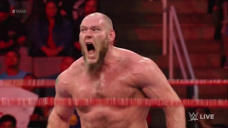 Lars Sullivan destroyed The Lucha House Party on Raw