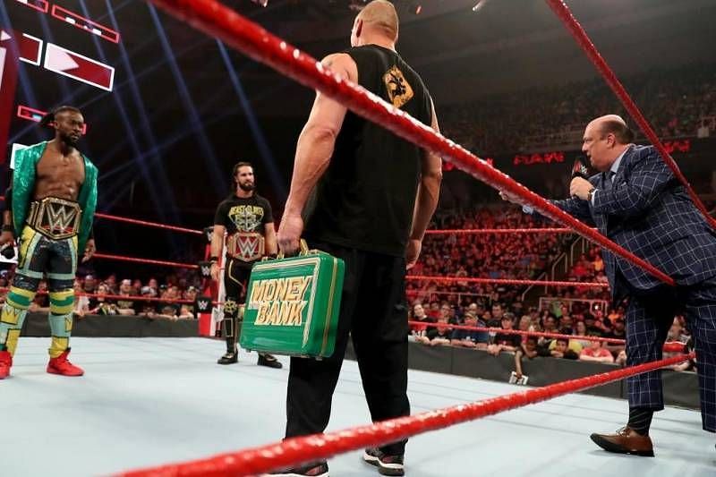 Brock Lesnar has announced that he would be cashing in his MITB Contract at WWE Super Showdown.