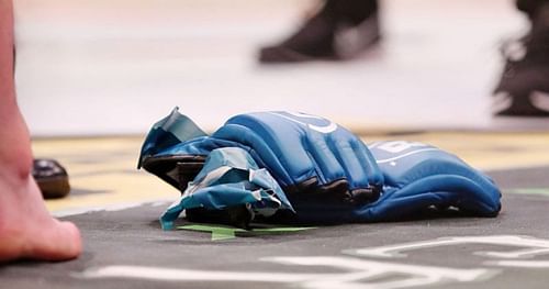 Chael Sonnen's gloves.