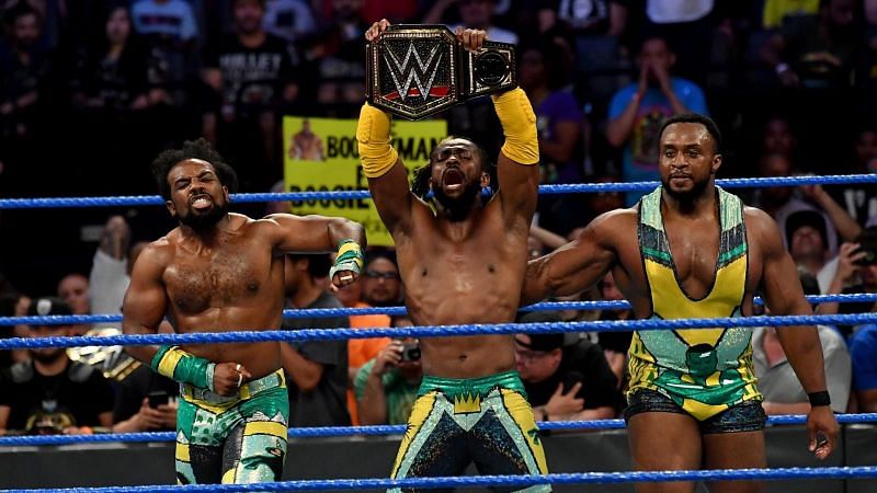 The New Day were triumphant in their first match back together with Big E.