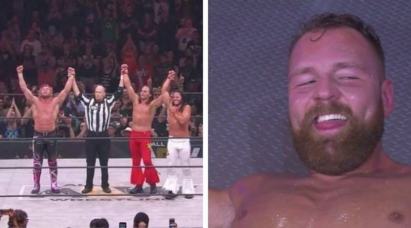 Jon Moxley made his AEW in-ring debut tonight