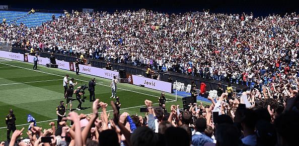 Real Madrid Unveil New Signing Luka Jovic