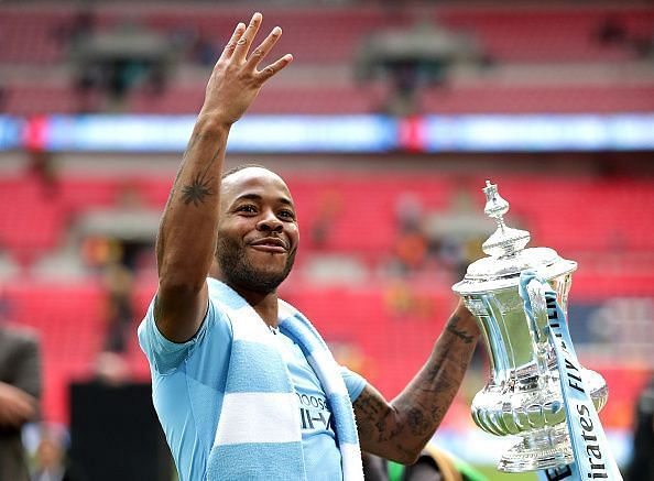 Manchester City&#039;s Raheem Sterling has transformed into one of the best players in the Premier League