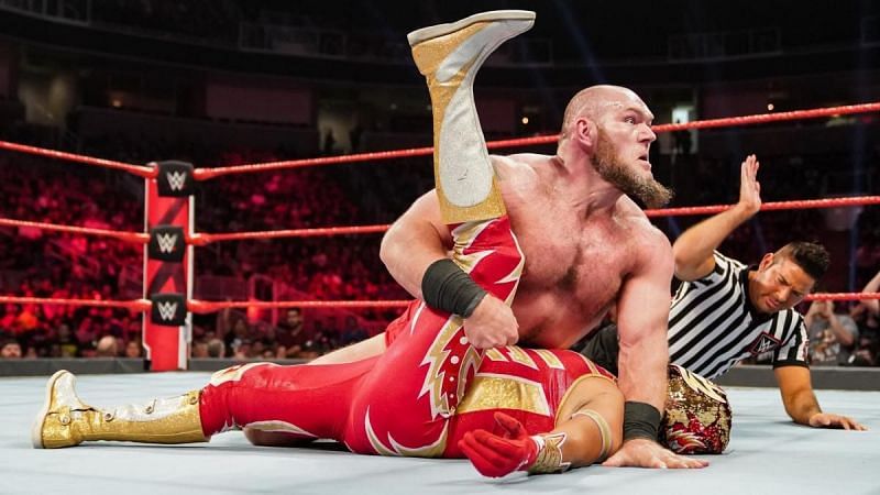 Lars Sullivan dominated the Lucha House Party