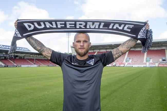 Kallum Higginbotham represented Dunfermline Athletic FC for three seasons