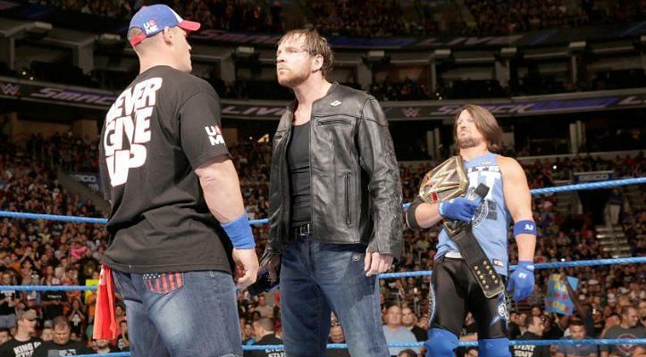 Ambrose ripped Cena for his being a part-timer