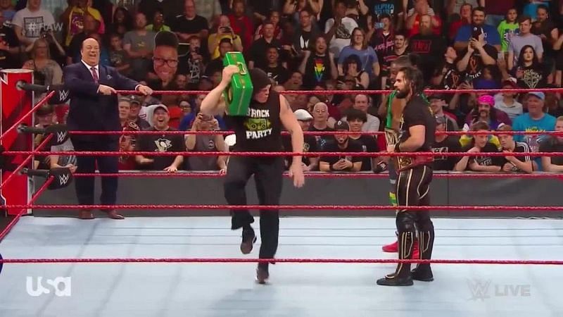 Brock Lesnar could face Seth Rollins at SummerSlam