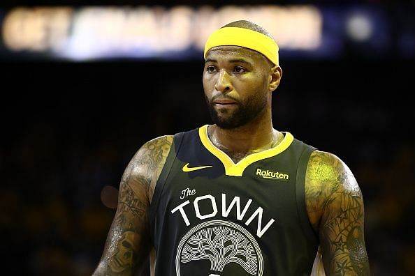 DeMarcus Cousins returned to fitness during his year-long spell with the Warriors