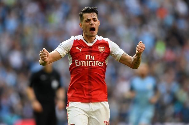 Granit Xhaka could be the best option to lead Arsenal next season