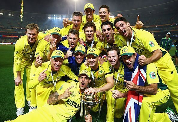 Australia has achieved a 100% win percentage twice in the World Cups